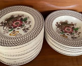 Myott, Son and Co. England Bonnie-Dundee china set 100 pcs