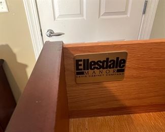 Davis Cabinet has finely crafted a one of a kind family of furniture to be collected for generations to come. Decades of tradition and knowledge have been drawn upon in developing this nostalgic, time-honored furniture line. These solid cherry pieces are hand-rubbed in two classic finishes, complimentary of their simply stated elegance. It is only fitting that the name Ellesdale Manor should derive from the estate of the same name, to which Lillian Russell would often retreat during her leisure time. Davis Cabinet Company offers a retreatist dream and a collector's envy... The Ellesdale Manor Collection.