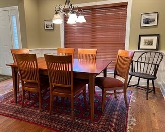 Ethan Allen Dining Table and Chairs 