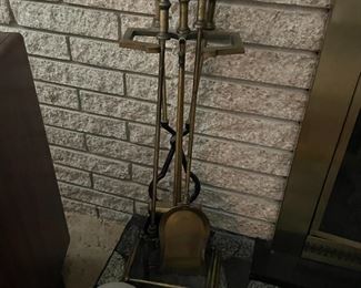 . . . fireplace tool set