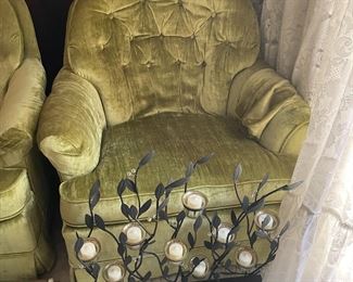 . . . one of two matching retro chairs