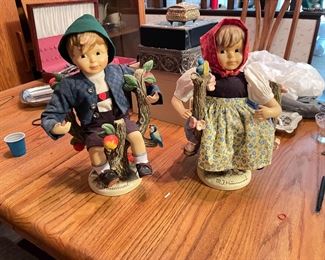 . . . rare Hummel doll set 