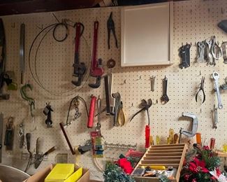 . . . lots of tools