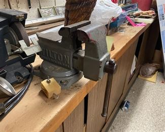 . . . a nice vintage Wilton vice from Shiller, IL