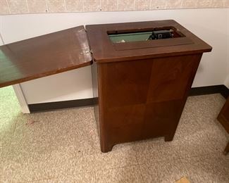 . . .  a vintage sewing machine