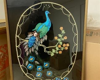 . . . great vintage peacock