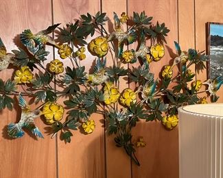 . .. love this very unique vintage wall art