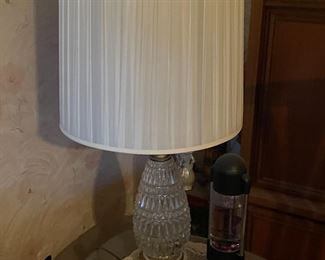 . . . crystal lamp