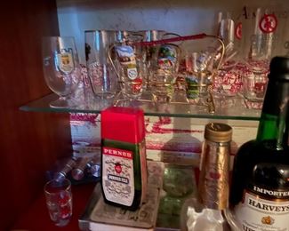 . . . more glassware