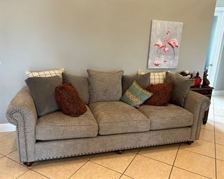 Gray sofa