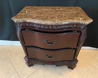 MARBLE TOP SIDE TABLE/END TABLE (4 AVAILABLE)