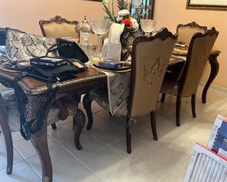 Michael Amini Dining Room set