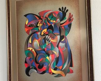 Anatole Krasnyansky serigraph