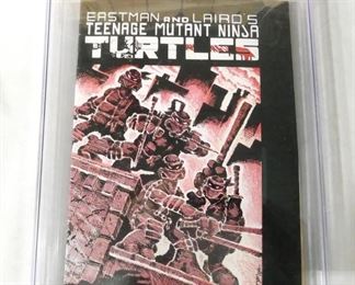 First Issue of Teenage Mutant Ninja Turtles Comic Book Graded