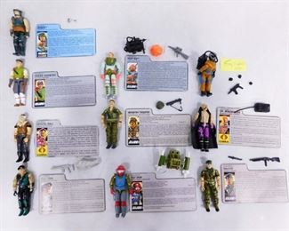 GI Joe Figures and Cards