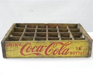 Coca Cola Wood Crate