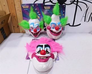 Killer Klowns from Outer Space Masks