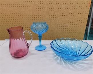 vintage glassware