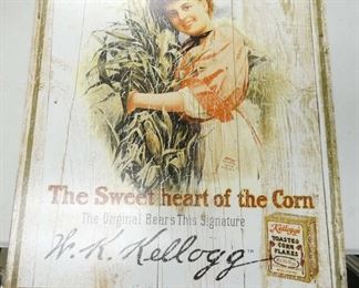 Kellogg's Corn Flakes sign