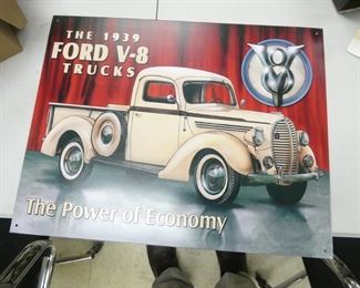 Ford V-8 Sign