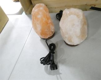 2 Salt Lamps