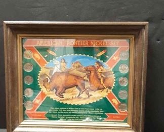 American Frontier Nickel Set Indian Head Buffalo