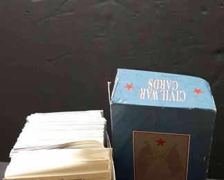 Box Of Civil War Cards Group 2 Over 30 Packs