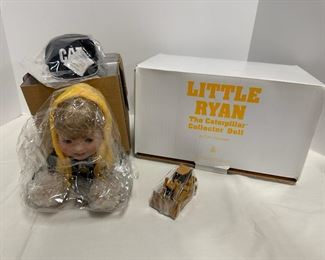 JC010 CAT Little Ryan The Caterpillar Collector Doll NIB
