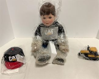 JC011 CAT Little Danny The Caterpillar Collector Doll NIB