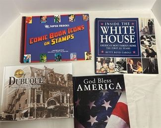 JC016 Inside the White House, Comic Book Icons, God Bless America, Dubuque Yesterday and Today