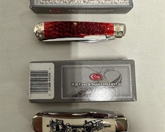 JC047 W.R. Case  Sons Cutlery Co. set of 3 Pocket Knifes