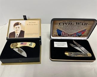 JC053 Civil War and Commemorative Presidential Knife.