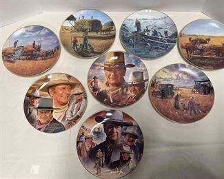 John Waynethe Bradford ExchangeHarvest PlatesBy The Danberry Mint