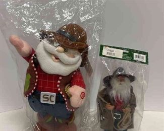 Santa Claus Christmas DollsunopenedCowboy SantaCoynes CompanySantas Workshop