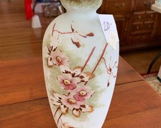 #165	Hand-Painted Vase w/cherry Blossoms	 $20.00 
