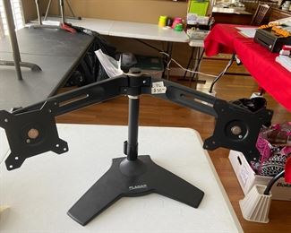#183 Planar double monitor stand $35