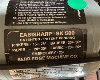 #197 Serr-edge easisharp scissor sharpening machine $30