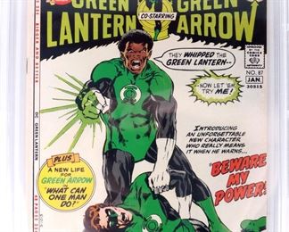 Green Lantern Signed Autographed Comic Book