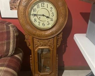 Huge Gingerbread wall clock