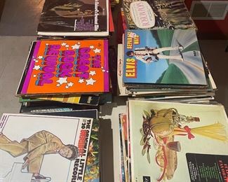 Classic rock,
Blues vinyl records 