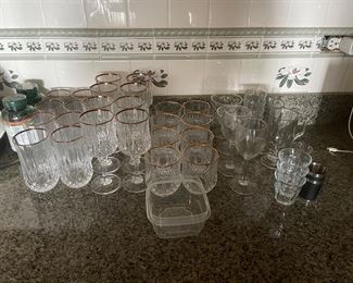 Crystal stemware 