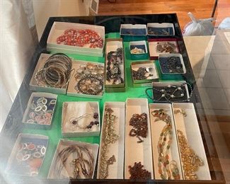 Jewelry, costume & some fine jewelry 