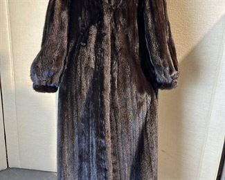 Gorgeous Max Zeller Furs Womens Mink Long Coat