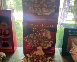 Fitz & Floyd Christmas items