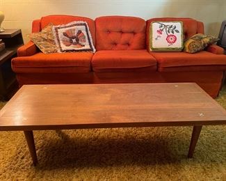 Mid-Century Wood Coffee Table