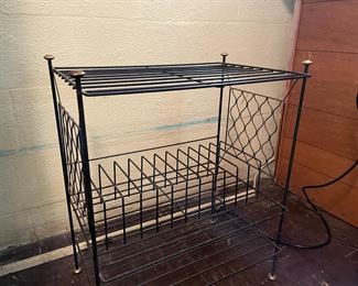 Mod, Cool, Cool, Cool! Wire, LP & Record Player Stand!