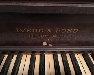 Boston, Ivers & Pond FREE Upright, Piano