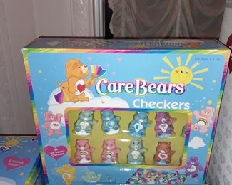 Care Bears Checkers Set In Box