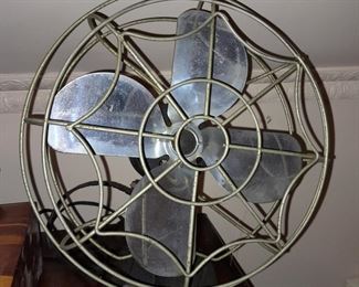 Antique Electric Cast Iron Fan
