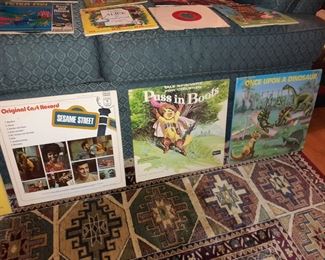 Children's Record Albums (Disney, Smurfs, Sesame Street, Etc.)